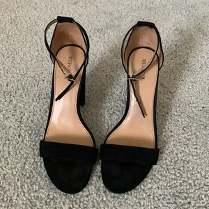 Black Peep Toe Pumps